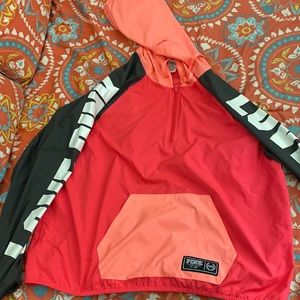 Pink windbreaker